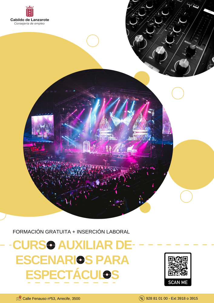 Curso de Auxiliar de Escenarios