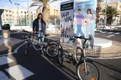Imagen El Cabildo de Lanzarote potencia la inclusión con la adquisición de dos triciclos adaptados para el Servicio de Educación Vial