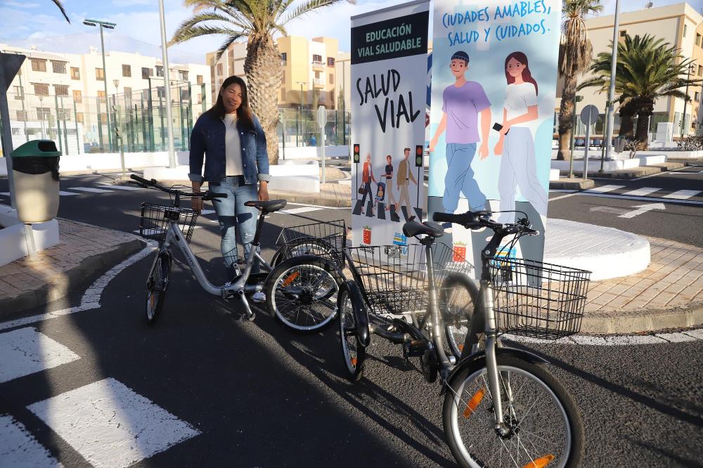 Imagen El Cabildo de Lanzarote potencia la inclusión con la adquisición de dos triciclos adaptados para el Servicio de Educación Vial