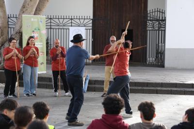 Imagen El Cabildo de Lanzarote inicia la declaración del Juego del Palo como Bien de Interés Cultural Inmaterial