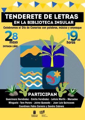 Imagen La Biblioteca Insular celebra el Día de Canarias con el encuentro cultural ‘Tenderete de Letras’