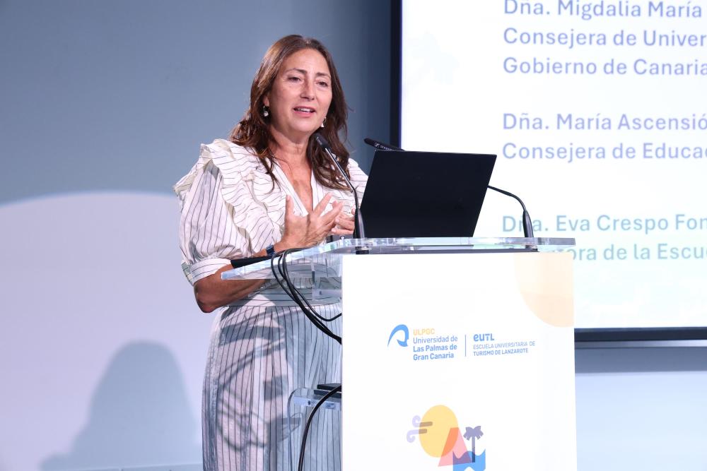 Imagen La campeona olímpica Carolina Marín protagonizará el encuentro sobre turismo deportivo de la Universidad de Verano de Lanzarote