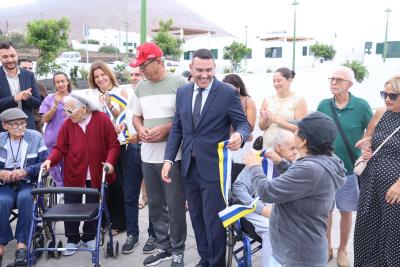 Imagen El Cabildo de Lanzarote y La Graciosa inaugura la transformación del Parque César Manrique de Tinajo