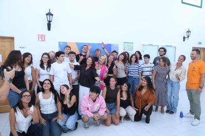 Imagen La Escuela Universitaria de Turismo de Lanzarote y el Cabildo dan la bienvenida al curso académico impulsando la movilidad internacional del alumnado