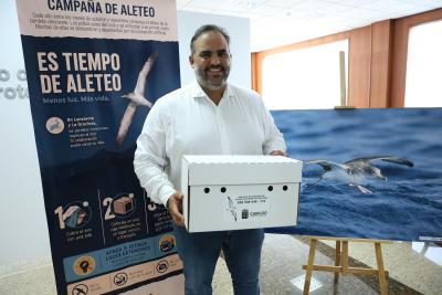 Imagen El Cabildo coordina con los ayuntamientos y los servicios de emergencia la Campaña de Aleteo de pardelas 2026