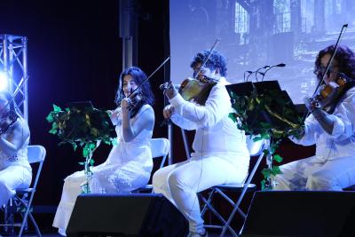 Imagen El Cabildo acerca la música y la educación artística a la infancia con una actuación de Barrios Orquestados en Arrecife