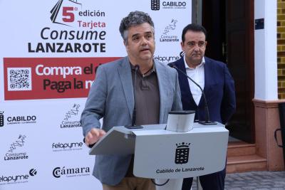 Imagen El Cabildo presenta Consume Lanzarote 2026 para movilizar un millón de euros en el comercio local