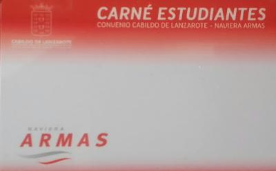 Imagen Carné de Estudiante “Naviera Armas”