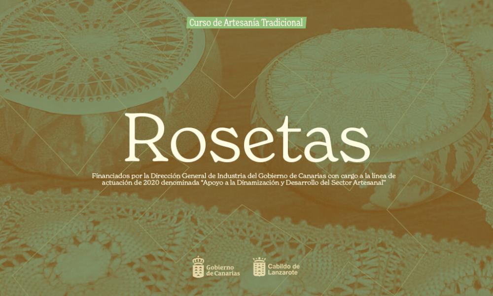 Imagen Curso de Rosetas del 2 de agosto al 3 de septiembre de 2021.
