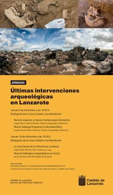 Imagen Jornadas Últimas intervenciones arqueológicas en Lanzarote